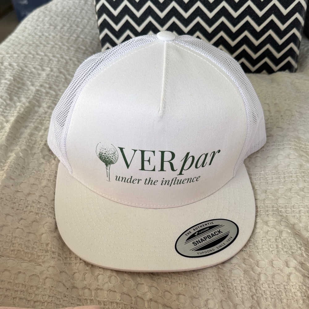 White Golf Snapback